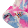 Molecule Atom Embroidered Tie-dye beanie - kayzers