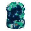Cassette Tape Embroidered Tie-dye beanie - kayzers