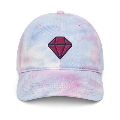 Diamond Logo Embroidery Tie dye hat - kayzers