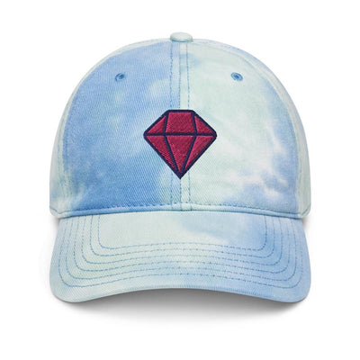 Diamond Logo Embroidery Tie dye hat - kayzers