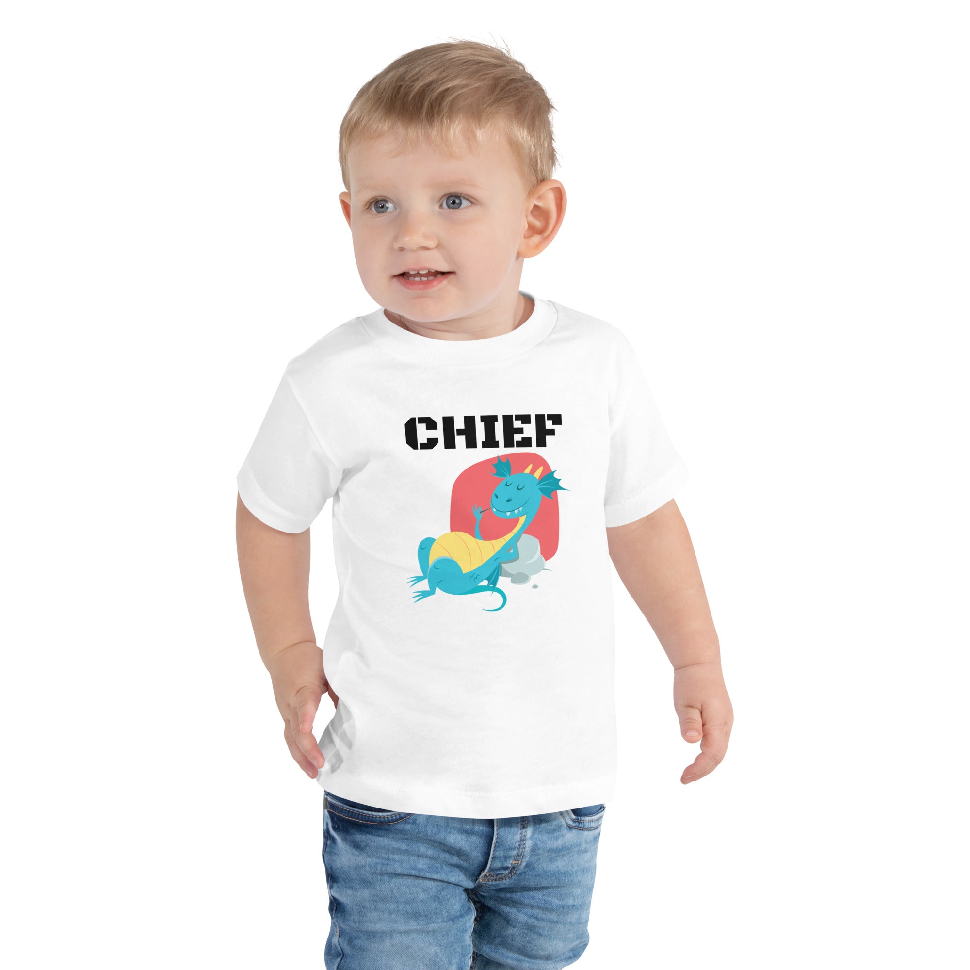 Chief Funny Toddler Short Sleeve Tee - kayzers