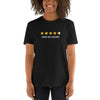 5 Star Review Feedback Stars Short-Sleeve Unisex T-Shirt - kayzers