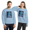 Sci-fi Futuristic Neon City Unisex Sweatshirt - kayzers
