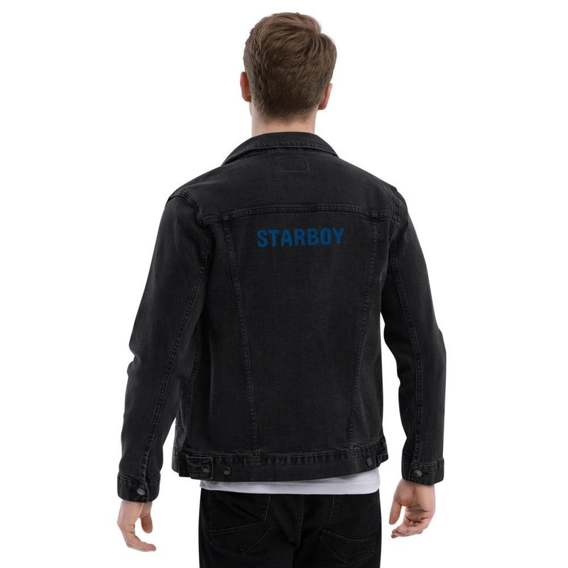 Starboy Embroidered Unisex denim jacket - kayzers