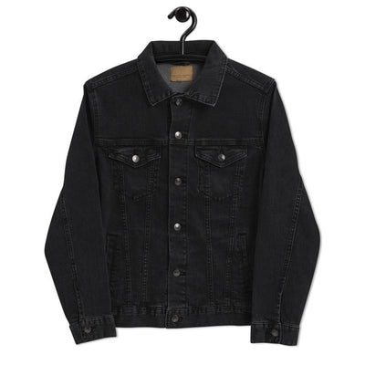 YOLO Embroidered Unisex denim jacket, You Only Live Once Denim Jacket - kayzers