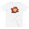 Flower Meditation Yoga Peace Union Women's Organic Cotton T-Shirt, Eco Friendly T-shirt, Sustainable T-shirt - kayzers