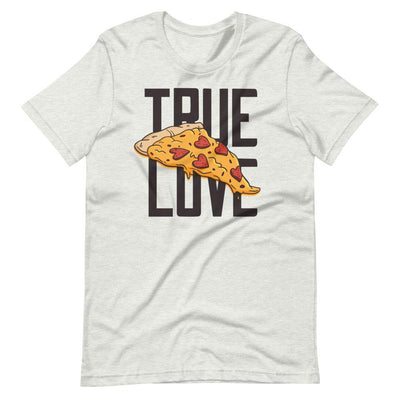 True Love Pizza Lover Short-Sleeve Unisex Cotton T-Shirt - kayzers