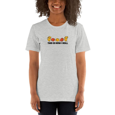 Funny Bearded Dragon Short-Sleeve Unisex T-Shirt, This Is How I Roll Unisex T-shirt - kayzers