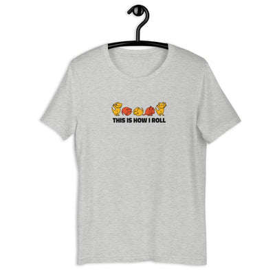 Funny Bearded Dragon Short-Sleeve Unisex T-Shirt, This Is How I Roll Unisex T-shirt - kayzers