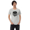 Angry Skull Short-Sleeve Unisex Cotton T-Shirt - kayzers