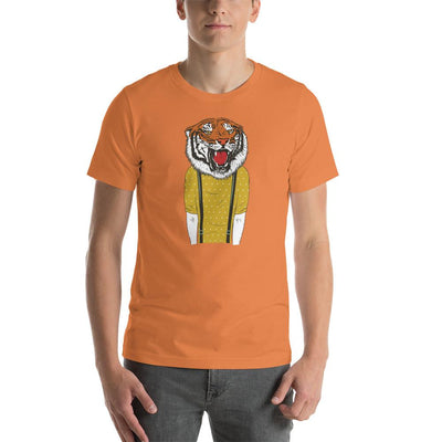 Tiger Human Short-Sleeve Unisex T-Shirt - kayzers
