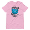 Angry Cat Saying Short-Sleeve Unisex Cotton T-Shirt - kayzers