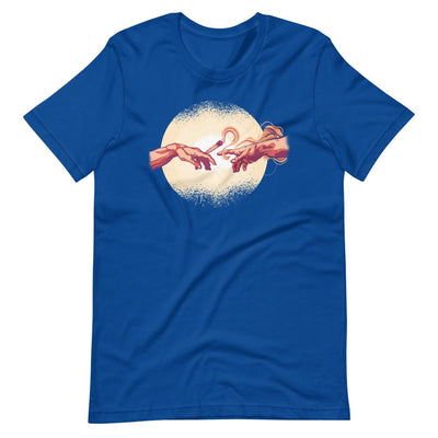 Funny Creation of Adam With A Joint Short-Sleeve Unisex Cotton Eco Friendly T-Shirt - kayzers