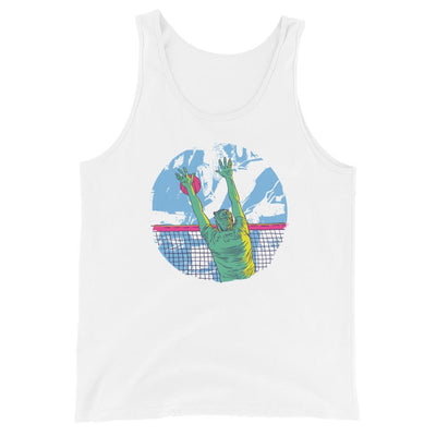 Volleyball Play Graphic Unisex Tank Top - kayzers