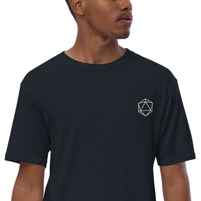 Diamond Embroidered Unisex premium viscose hemp t-shirt - kayzers