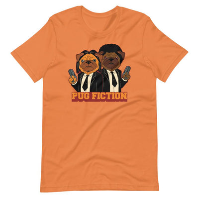 Funny Pug Fiction Short-Sleeve Unisex T-Shirt - kayzers
