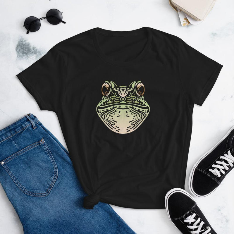 Frog Face Women's short sleeve t-shirt - kayzers
