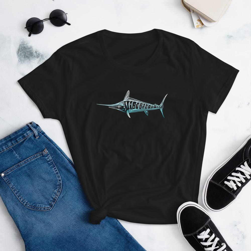 Marlin Fish Women's short sleeve t-shirt - kayzers