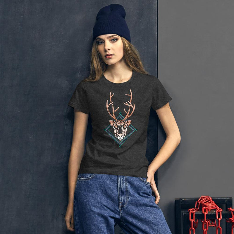Reindeer Women's short sleeve t-shirt - kayzers